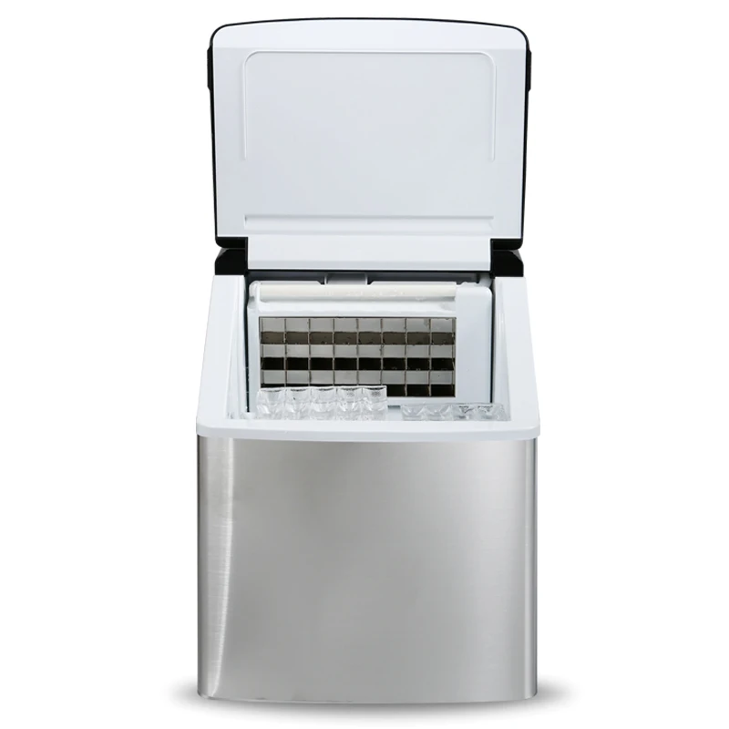25KG/24HCommercial Ice Machine Small Home Automatic Milk Tea Coffee Shop Square Cube | Бытовая техника
