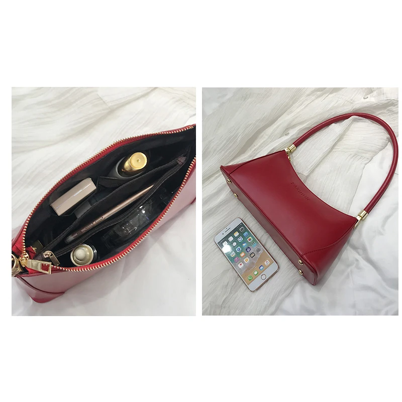 Винтажные сумки на плечо из искусственной кожи для женщин 2019 новые дизайнерские