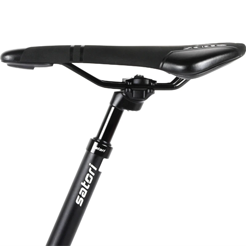 

Taiwan SATORI 27.2MM Aluminium MTB Road Bike Bicycle Saddle Seat post Cycling Seatpost Hydraulic Suspension 40mm Travel 475g
