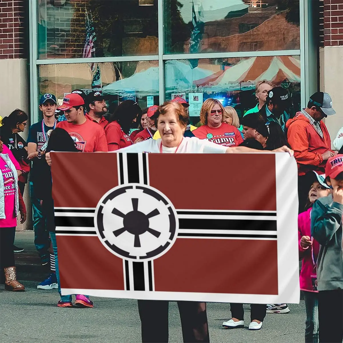 Галактическая Империя 1355 флаг гордости печатный подарок баннер для дома