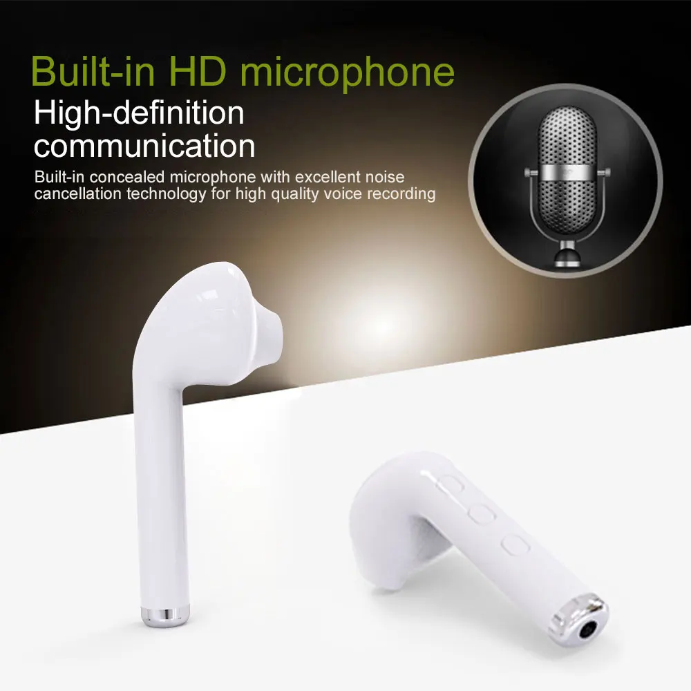 Беспроводные мини наушники Bluetooth беспроводная гарнитура вкладыши для Iphone