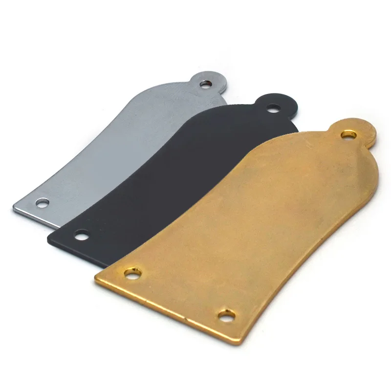 Акустическая электрическая бас-гитара 3 отверстия металлическая ферма крышка