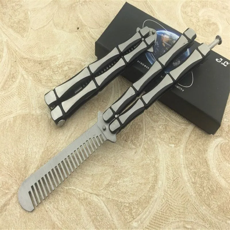 

Расческа-бабочка с бамбуковой ручкой в стиле орла, тактический складной походный инструмент для повседневного использования, выживания, не...