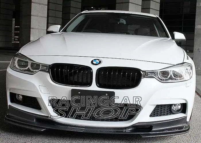 Неокрашенный 3D Стиль передний спойлер 3 шт./компл. для BMW серии E93 E92 M3 бампер 2008 2013