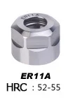 ER11A-HRC52-55 UCHEER, 1 шт., HRC52-55, высокая точность, ER гайка, шпиндель, фиксатор, фиксирующий наконечник, динамическая балансировка, фрезерный станок с ЧПУ, аксессуары для гравировки - Длина режущей кромки: ER11A-HRC52-55