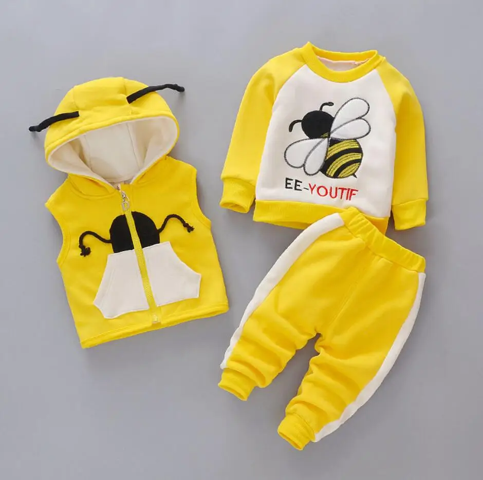 Одежда для маленьких девочек комплект из 3 предметов на весну осень