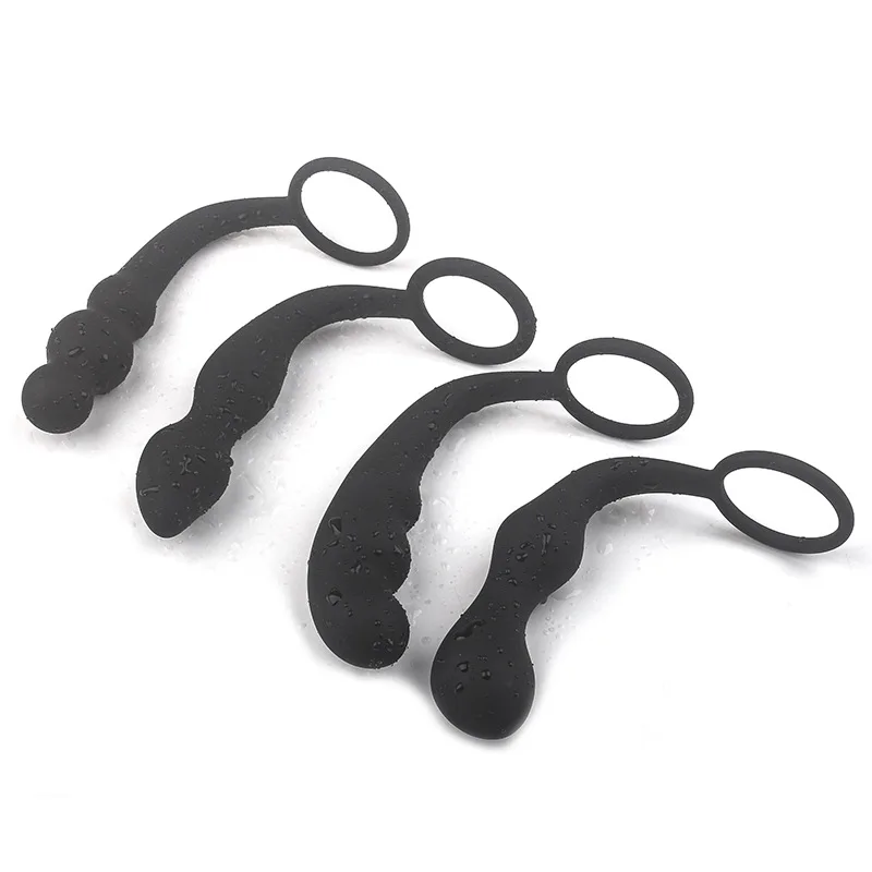 small large Wearable Silicone anal beads butt plug kegel ben wa ball fake dildo insert G spot Sex toy unisex for male female |