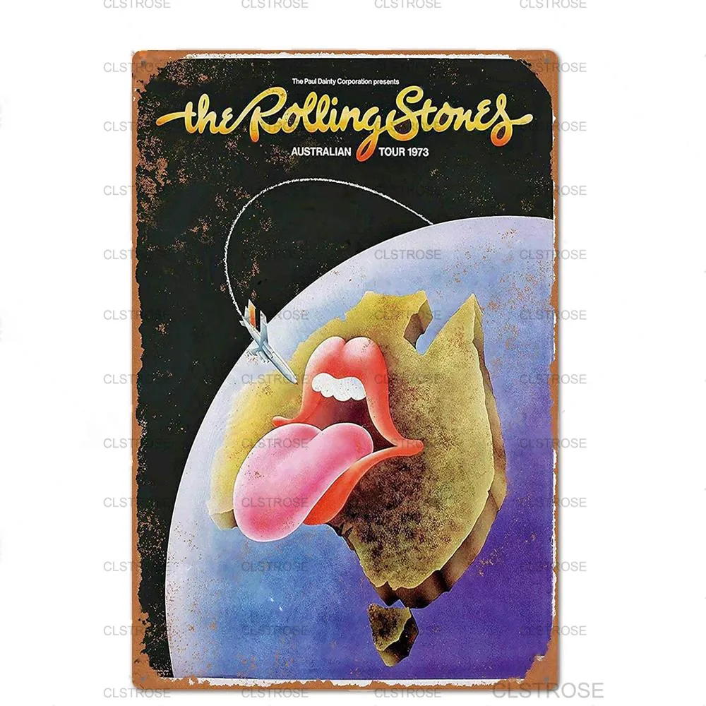 

Metal Sign Pub Retro Poster Home Decoration Vintage Poster Rock Music Metal