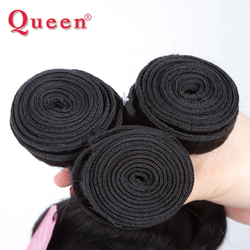 Queen hair Products бразильские человеческие волосы, плетение пучков, объемные волнистые волосы, 3 пучка, можно смешивать с закрытием, волосы remy, плетение для наращивания