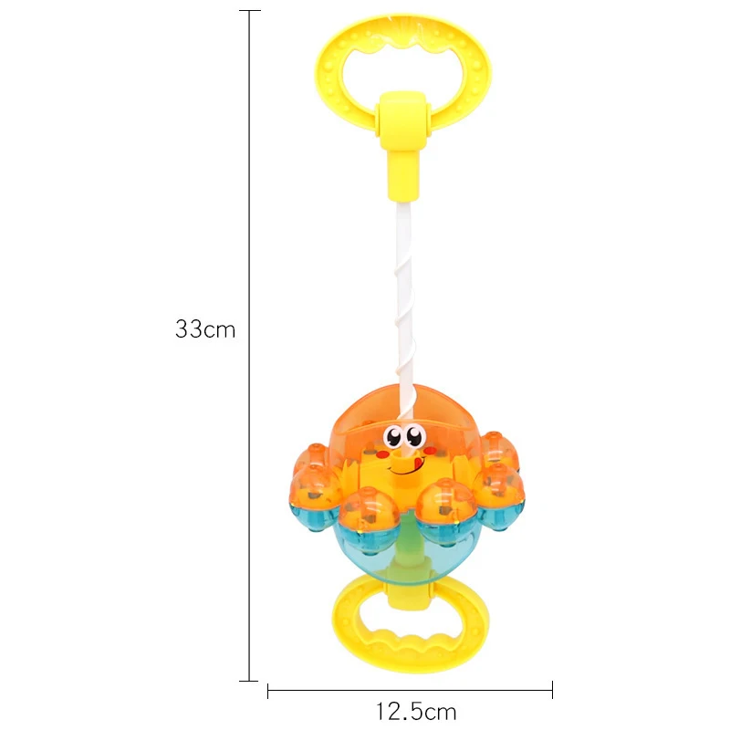 

Baby Bath Bathing Shower Toy Rotating Jet Water Octopus for Baby Funny Sprays Play Water Gift Bathroom Water Play Toy