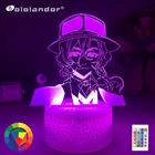 Bungo Stray Dogs светодиодный светильник накахара чууя для украшения спальни подарки Красочный светильник аниме Waifu 3d лампа накахара чууя