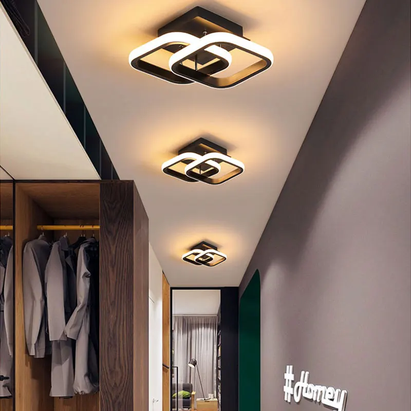 $100.03 Nordic modern LED aisle lamp ceiling lamp bedroom corridor balcony living room ceiling lamp acrylic decoration home lighting