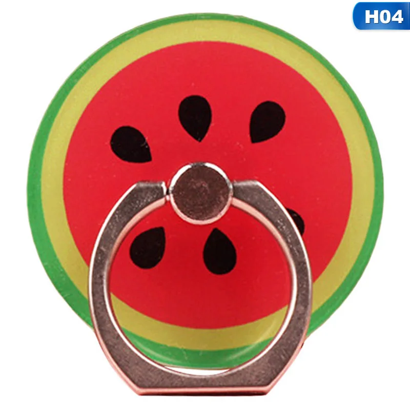 Палец кольцо держатель фрукты телефон застёжка стенд гнездо 360 degree палец для IPhone X