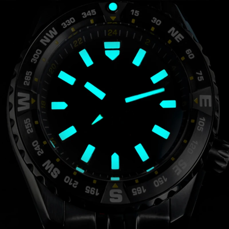Official Shop THORN LX Series Designer Land Overlord Automatic Mechanical Men's Watch Replica SNR029J1 GMT Diving Watch images - 6