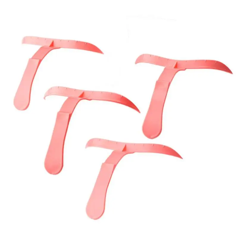 4 шт. пластиковые трафареты для перманентного макияжа бровей | Красота и здоровье