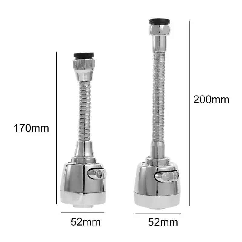

360 Degree Aerator Faucet Extender Rotatable Bubbler Saving Water Tap Connector Nozzle Filter Mesh Adapter Kitchen Accessories