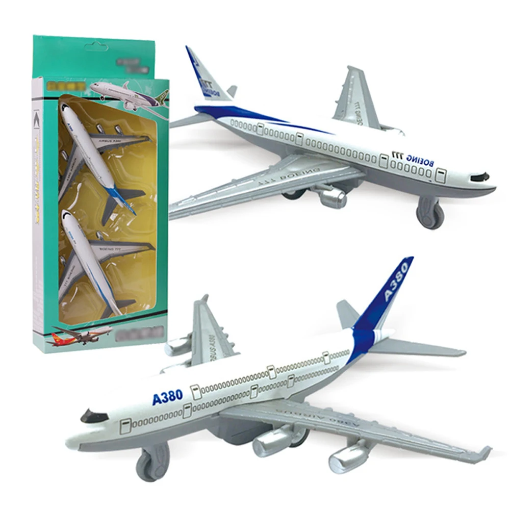Модель самолета из металлического сплава авиакомпании 777 2 шт./компл. игрушечный