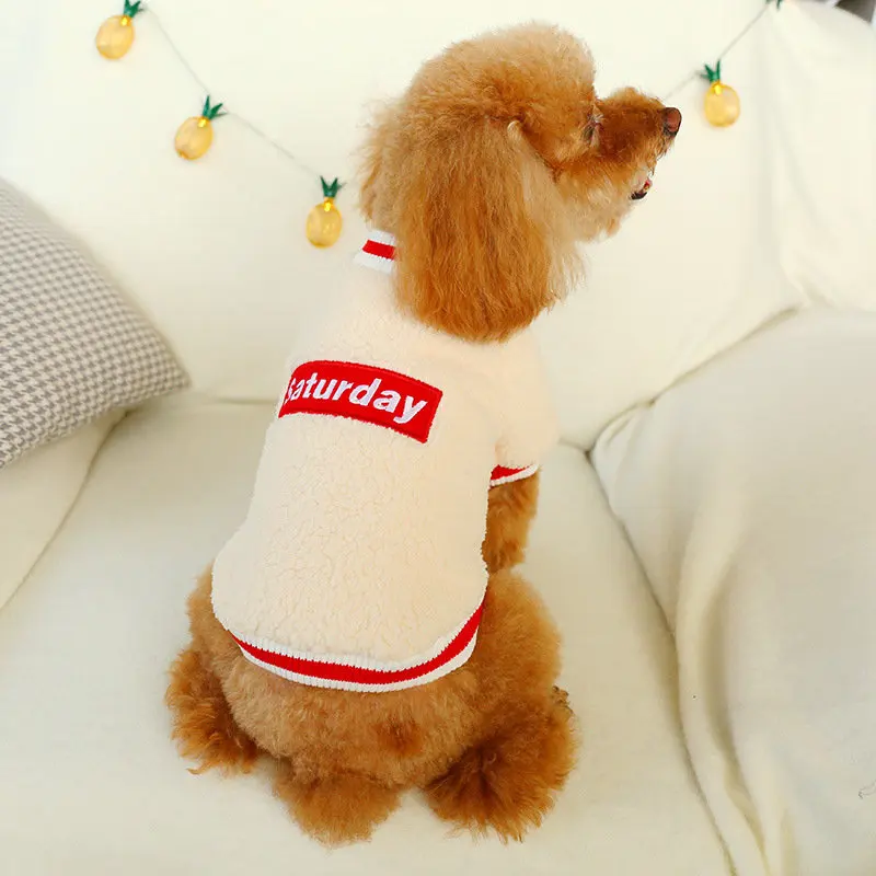 Милая теплая куртка для домашних животных комбинезон одежда собак маленьких
