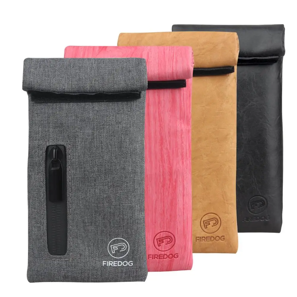 Сумка для хранения табака с застежкой-молнией и застежкой-липучкой 3x6 дюймов