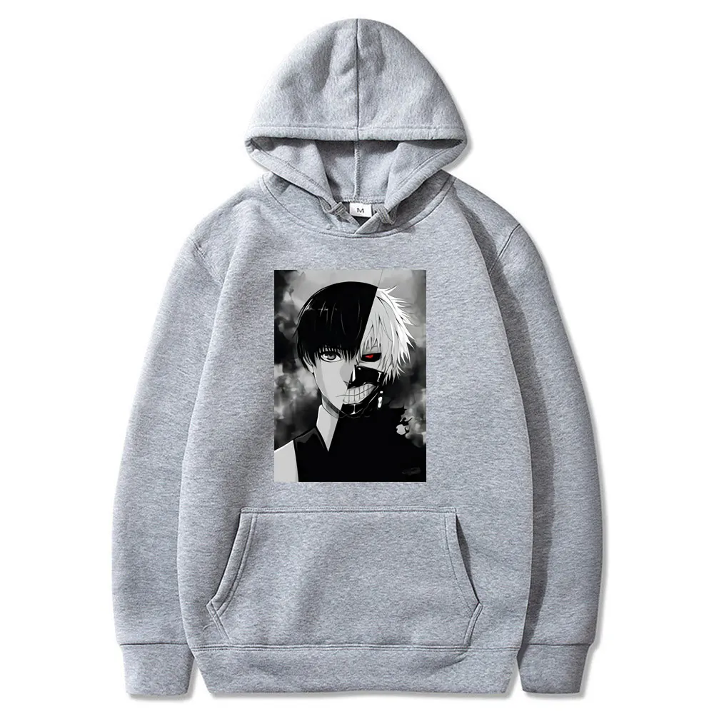 Толстовка с капюшоном Токийский Гуль для мужчин и женщин худи японским аниме