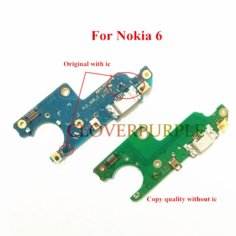 

1x оригинальный док-разъем USB-порт для зарядки гибкий кабель для Nokia 6