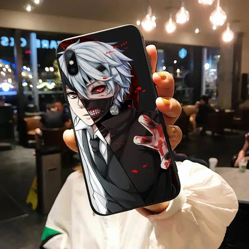 

Tokyo Ghouls japanese Anime Phone Case for iPhone 11 12 mini pro XS MAX 8 7 6 6S Plus X 5S SE 2020 XR shell