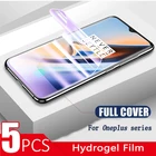 Гидрогелевая пленка для OnePLus 7 Pro 6 T, 5 шт., мягкая защитная пленка для экрана, для OnePlus 7T, 5, 6 T, One plus, 6, 5T