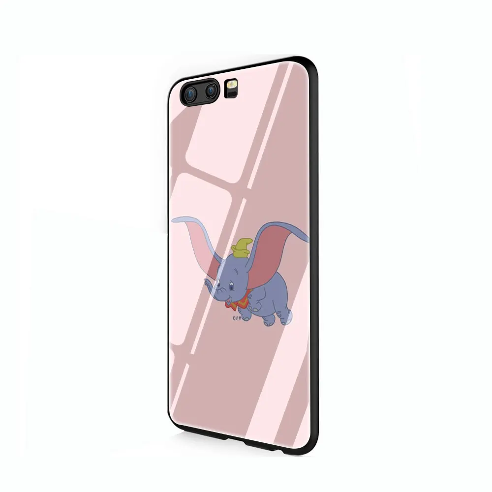 G3 Милый чехол из закаленного стекла Dumbo чехол для Huawei P10 P20 P30 mate 20 Honor 9 10 Lite Pro 7A 8X P Smart - Цвет: G3