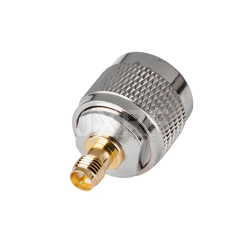 jxrf-coaxial-coax-adapter-n-type-male-plug-to-rp-sma-female-jack-straight-gilded-n-to-sma-connector