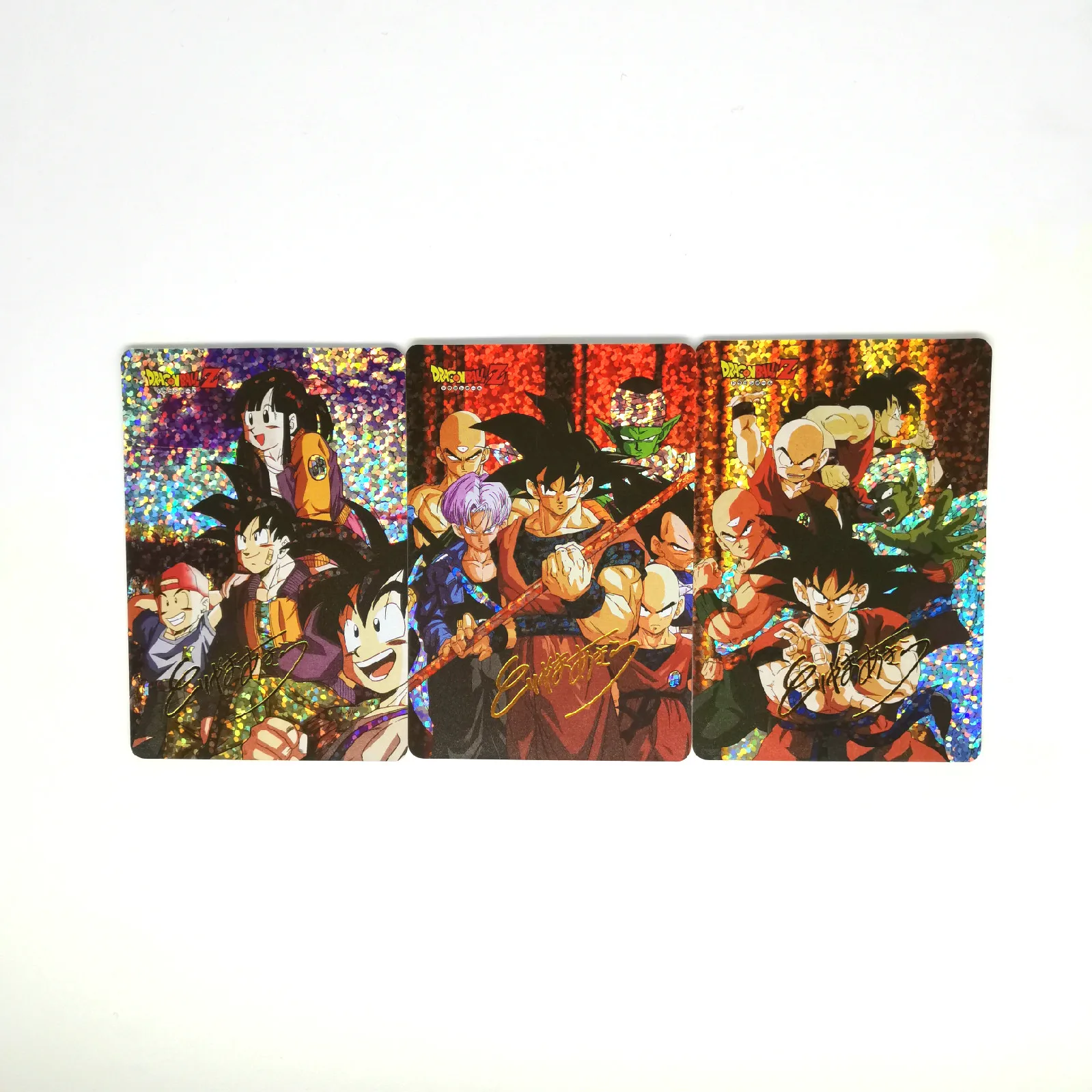 9 шт./компл. супер Dragon Ball Z Торияма Акира Подпись героев карточной ультра инстинкт