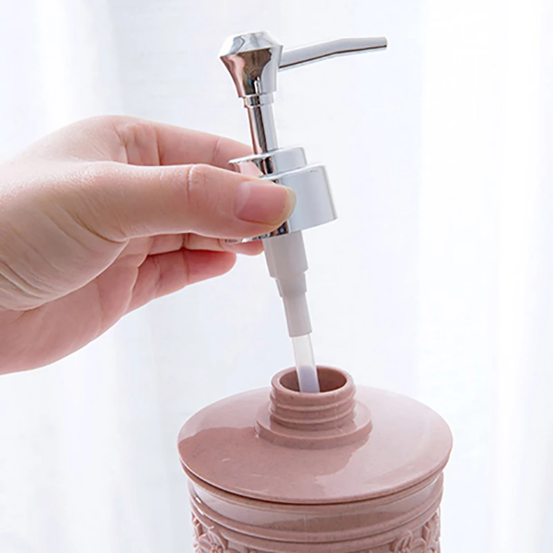 400ml Bathroom Portable Soap Dispensers Lotion Shampoo Shower Gel Holder Dispenser Empty Bath Pump Bottle Home IN STOCK | Обустройство