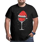 Мужская футболка из 100% хлопка, с рисунком снежинок