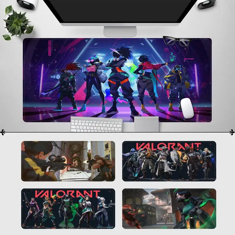 

2020 Valorant Mouse Pad PC Laptop Gamer Mousepad Anime Antislip Mat Keyboard Desk Mat For Overwatch/CS GO