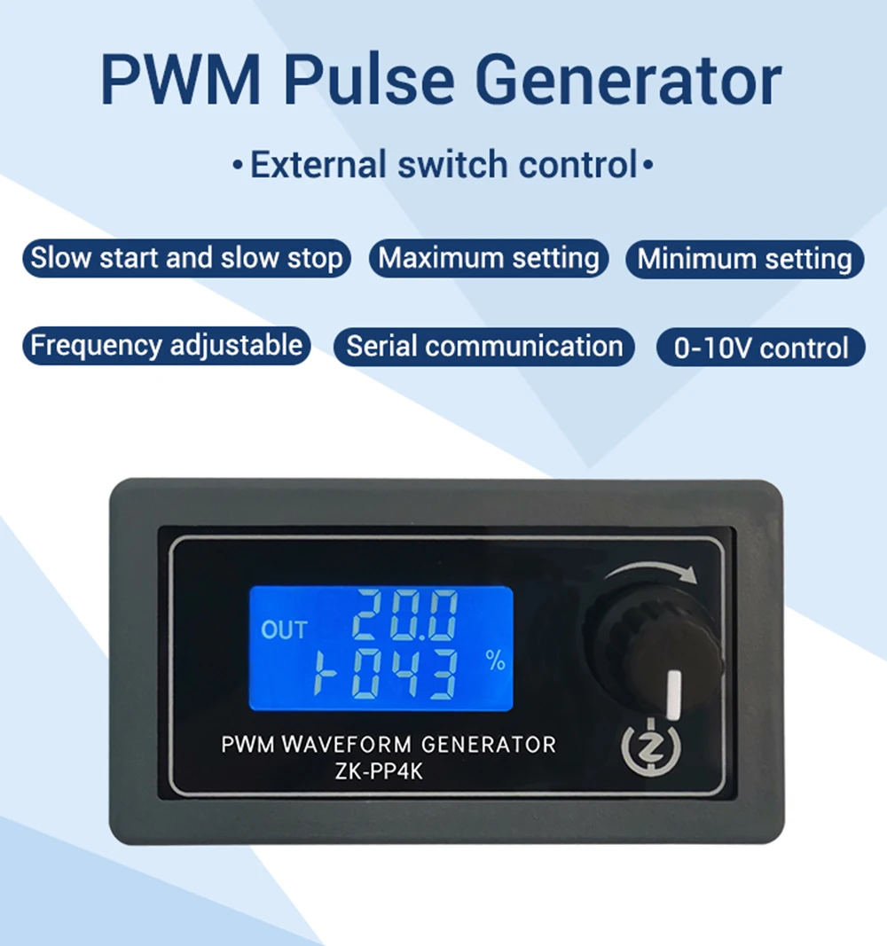 Импульсный генератор PP4K PWM светодиодный контроллер скорости двигателя
