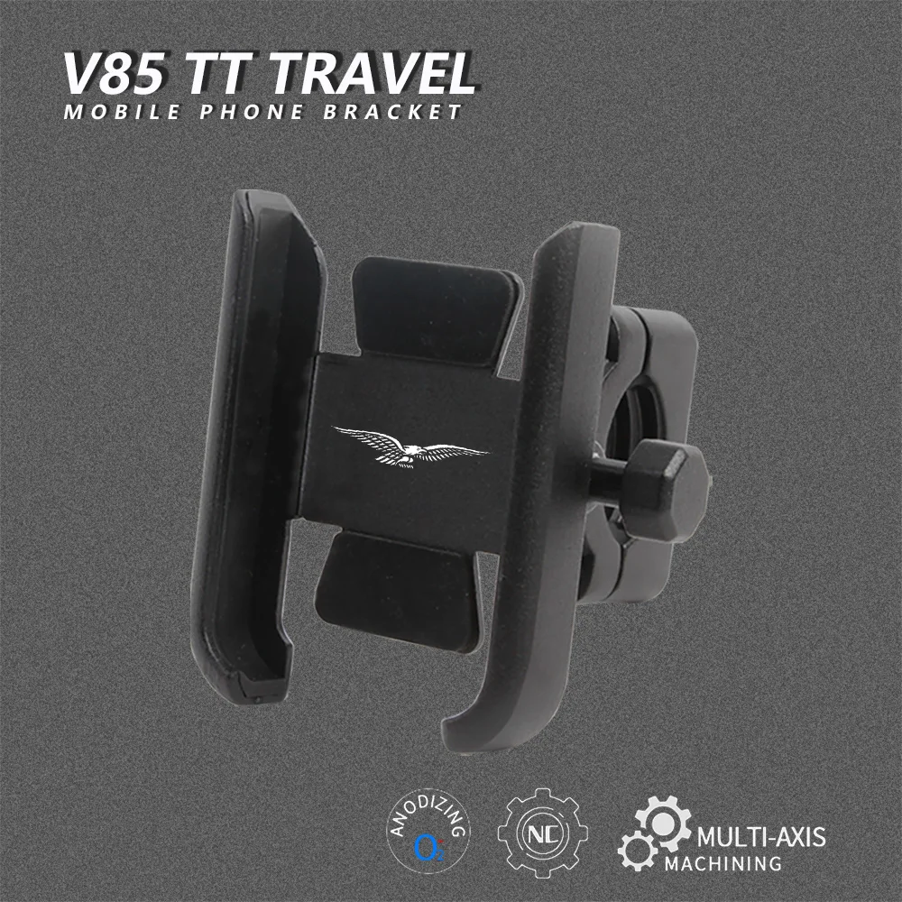 

For Moto Guzzi V85 TT TRAVEL 2019 2020 2021 Motorcycle Accessories Handle Bar Rear Mirror Mobile Phone Bracket GPS Stand Holder