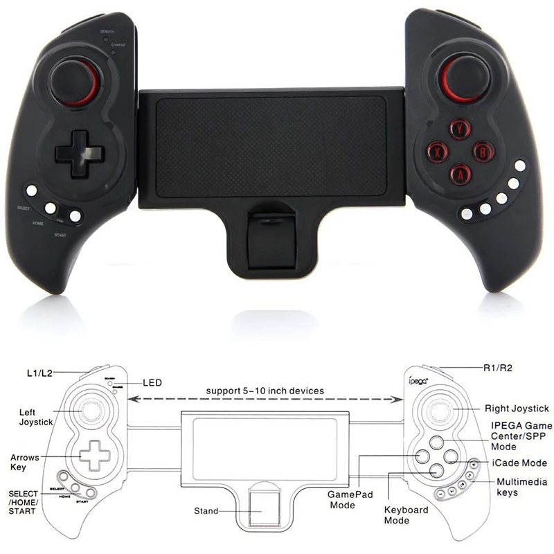 FIFKENA 9023 джойстик для телефона игровой контроллер геймпад беспроводной Bluetooth PG-9023