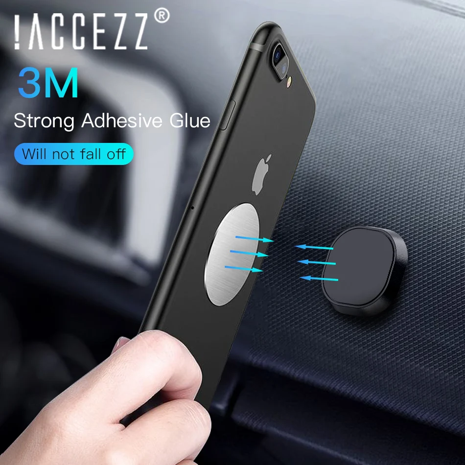 ! ACCEZZ 10 шт/5 шт металлическая пластина наклейка для магнитного мобильного