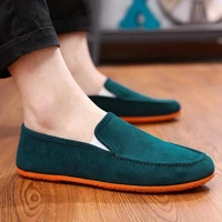 mens variety of color canvas peas shoes trendy lazy casual large size 38 45 driver shoes mens vulcanized shoes men sneakers