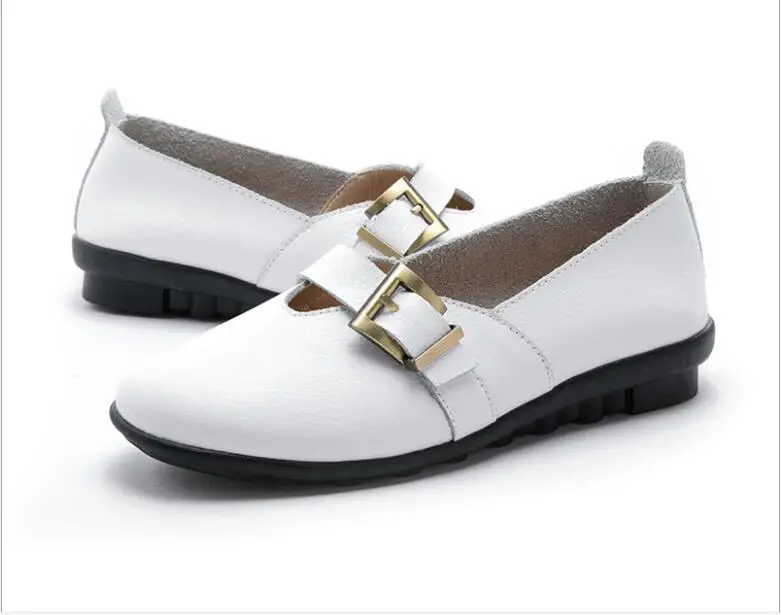 

Autumn winter Solid Women Shoes Flats Fashion Comfortable Loafers Women Casual Shoes Classic Driving Woman Buckle Shoes