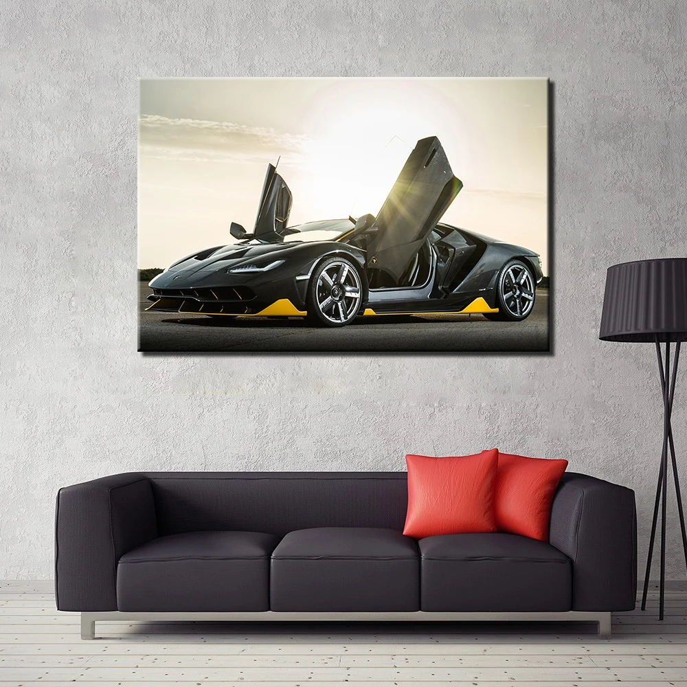 Lambo Centenario суперкар плакат и принты холст живопись украшения настенные