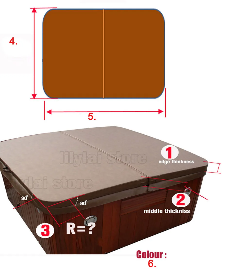 Снаружи кожаная крышка только для замены. Мы можем изготовить любой размер форму
