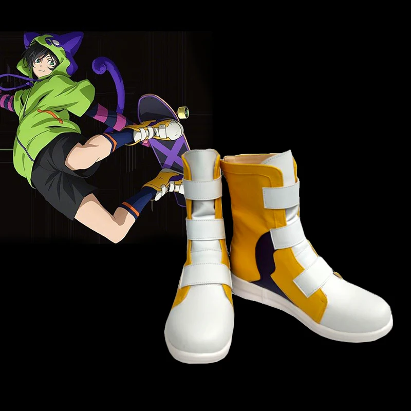 

Anime SK8 The Infinity Miya Chinen Cosplay Shoes Halloween Party Costumes For Men Women Role Play Boys