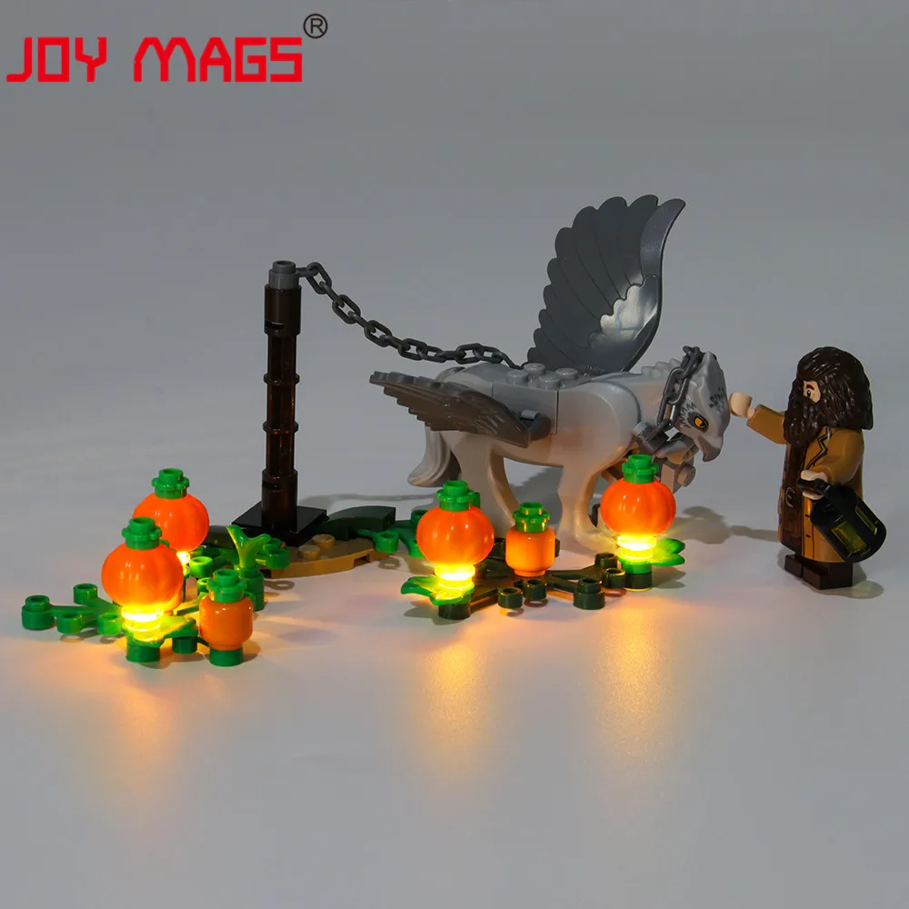 

JOY MAGS Only Led Light Kit For 75947 Hagrid's Hut: Buckbeak's Rescue Compatible With 11343 , (NOT Include Model)