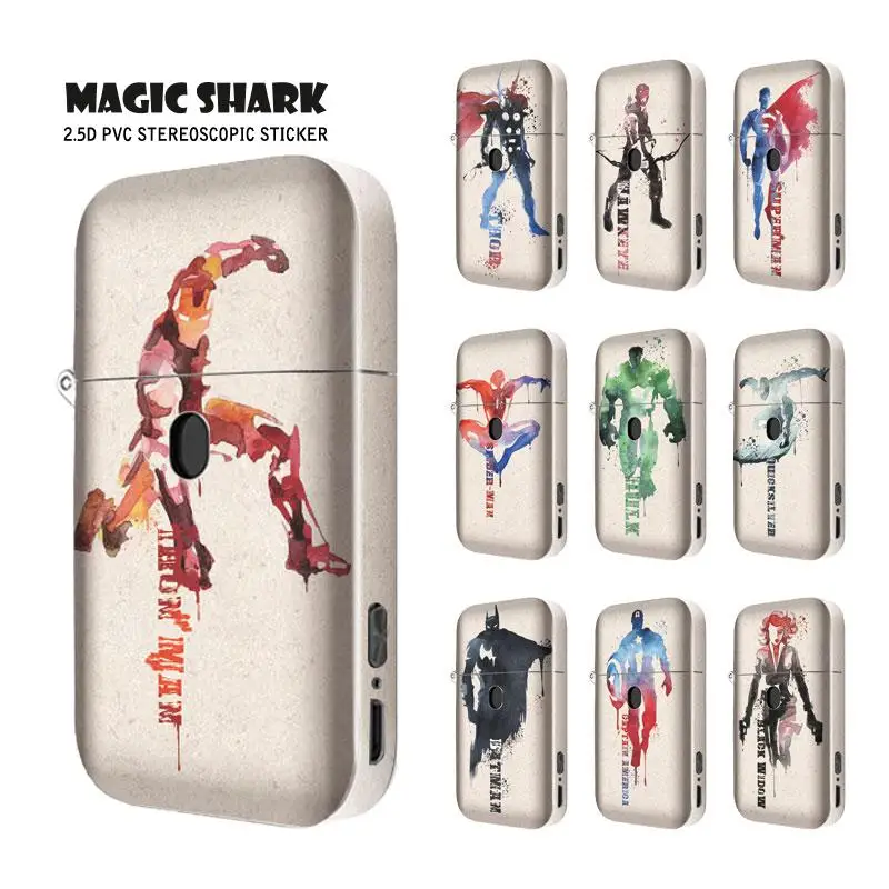 Волшебная Акула Мстители Marvel DC Супермен Бэтмен американский капитан паук чехол