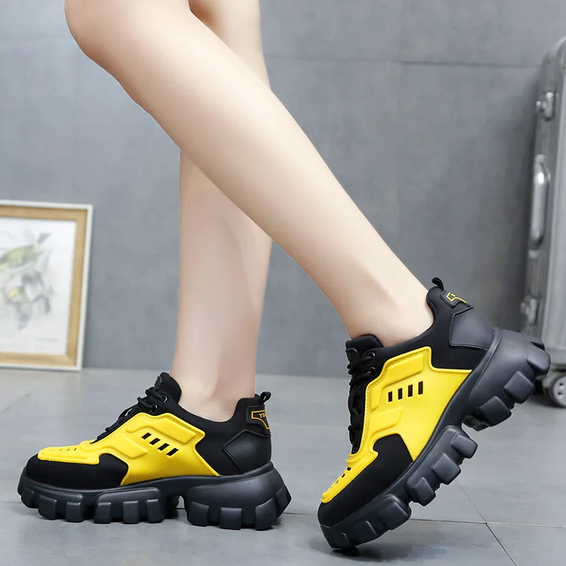 Женская обувь Массивные кроссовки Роскошная дизайнерская Basket Femme Scarpe Donna