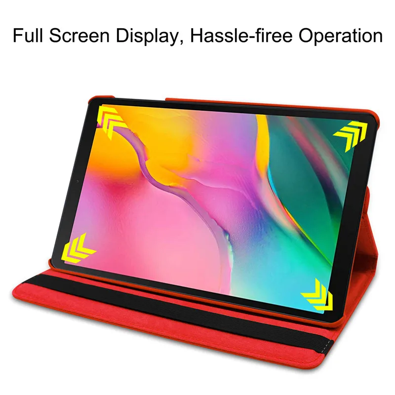 Вращающийся на 360 градусов чехол для планшетов huawei MediaPad M5 10," с откидной крышкой и подставкой из искусственной кожи, чехол для huawei M5 10,8"