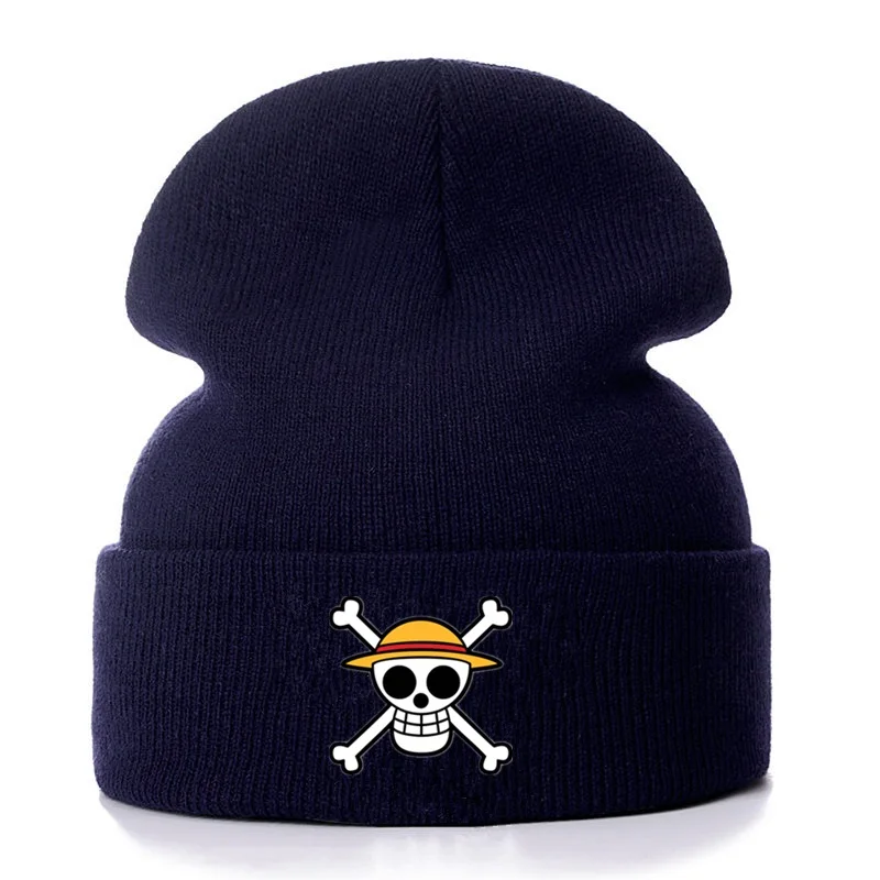 Хлопковые повседневные облегающие шапки пиратского короля с вышивкой в виде