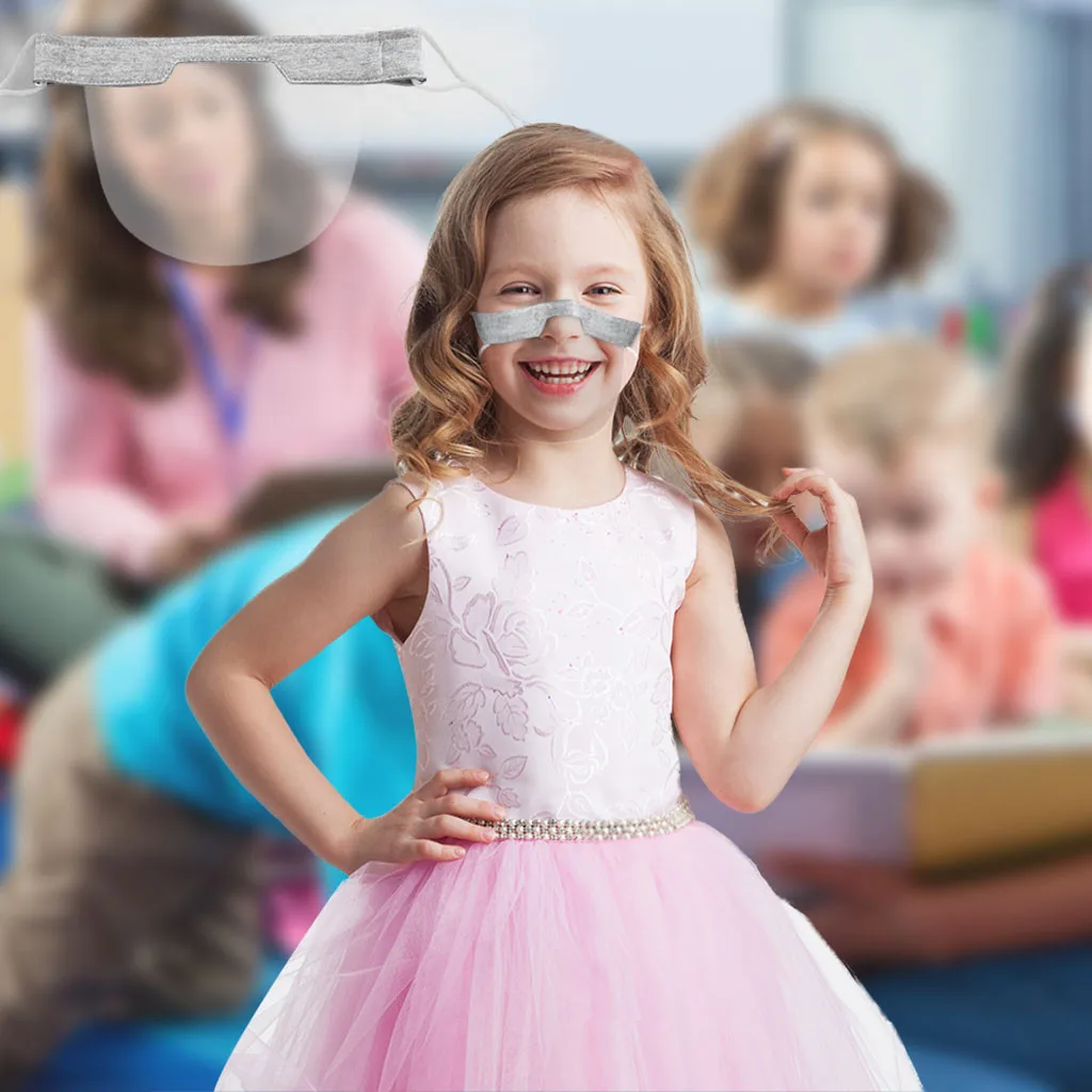 Одноразовые бриллиантовые Моющиеся Многоразовые удобные прозрачные ПВХ маски