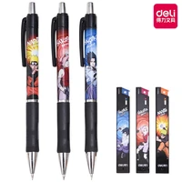 deli 0 5mm0 7mm mechanical pencil lead core refill set student school stationery writing eraser drawing calligraphy painting