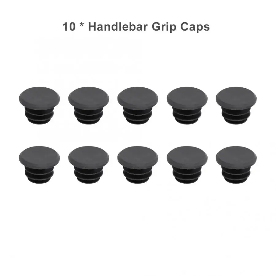 

Bike Handlebar 10pcs Plastic Bike Bicycle Handlebar End Plug Cycling Accessory Bike Handlebar Grip
